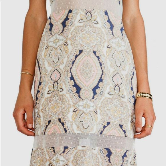 BCBGeneration Woven Evening Dress Size 0 NWT - Picture 3 of 11